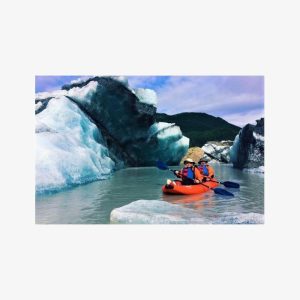 Glacial Lake Inflatable Kayak Tour